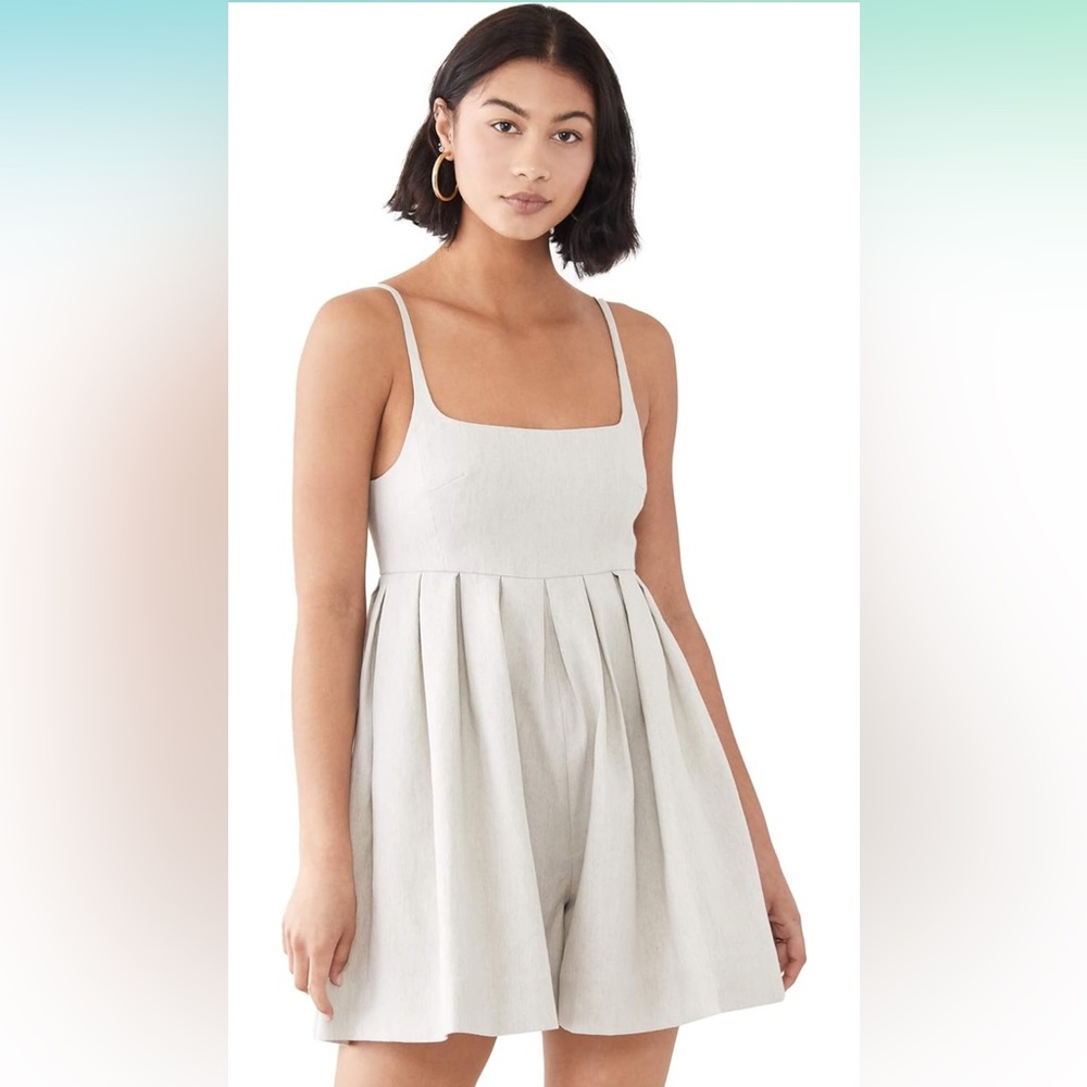Rebecca Taylor Linen Jumpsuit